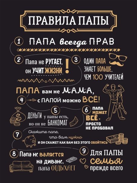 Правила семьи