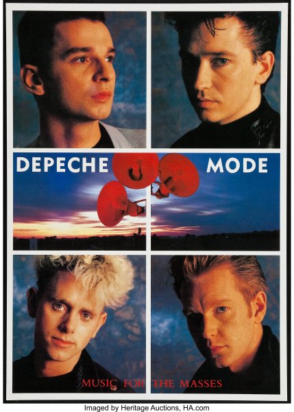 Depeche Mode Постер