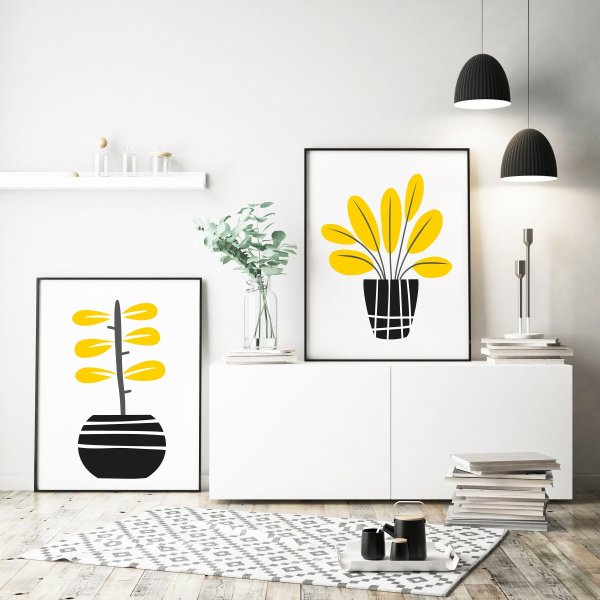 Стильные постеры для интерьера