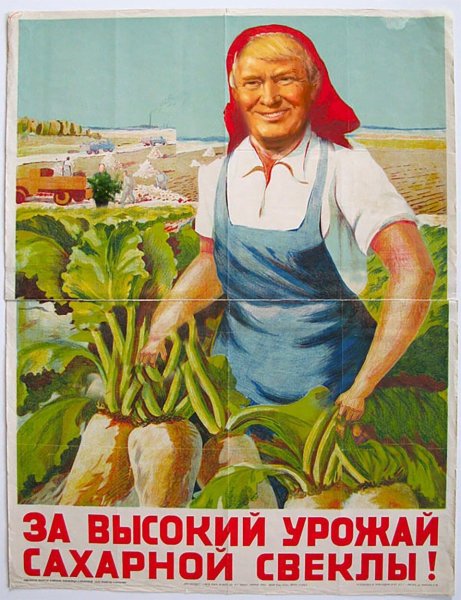 Советские плакаты про сельское хозяйство