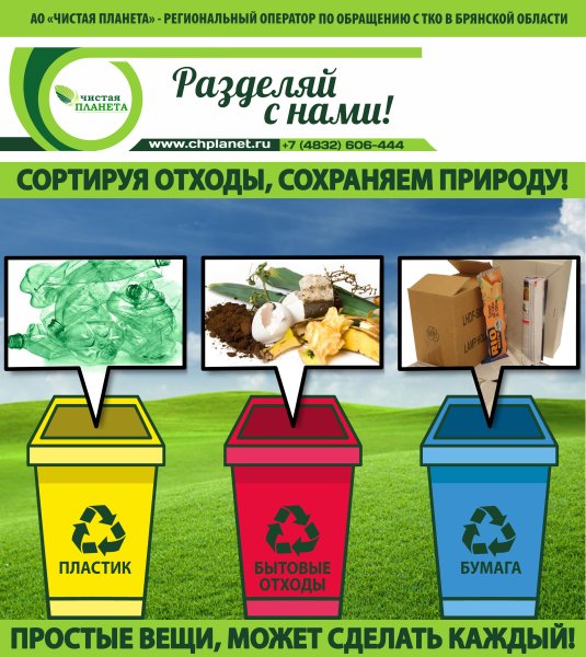 Экология сортировка мусора