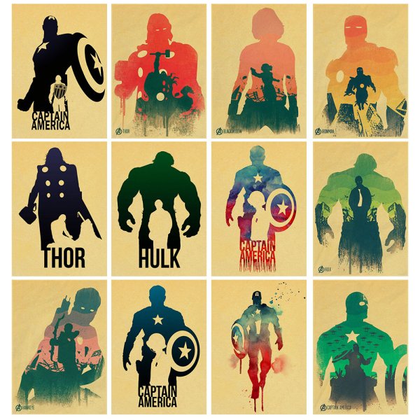 Плакаты Марвел
