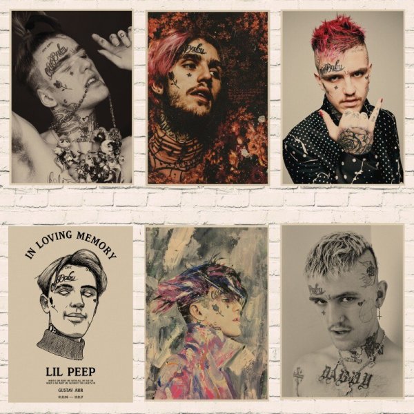 Everybody's everything Lil Peep плакат