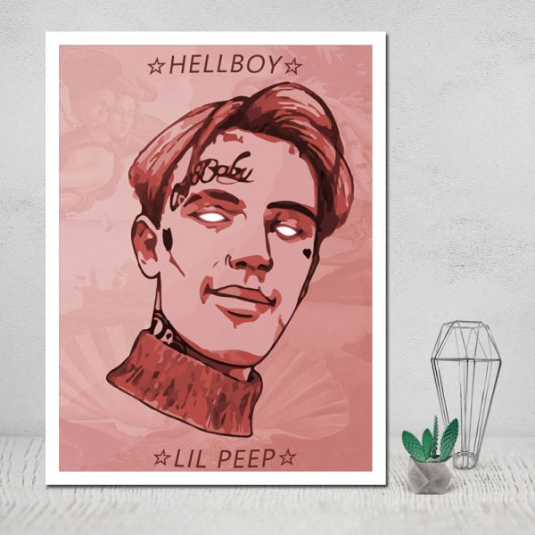 Лил пип портрет