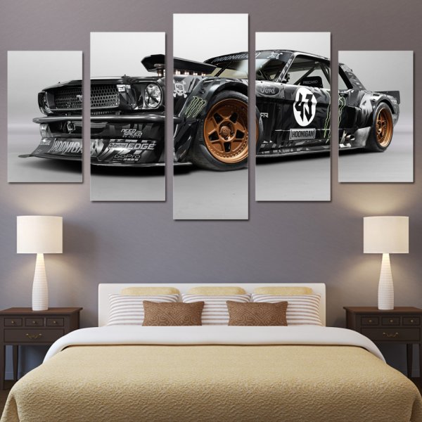 Модульная картина Форд Мустанг