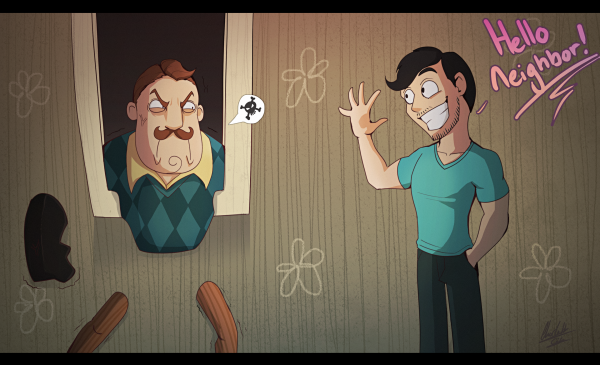Hello Neighbor бета 1