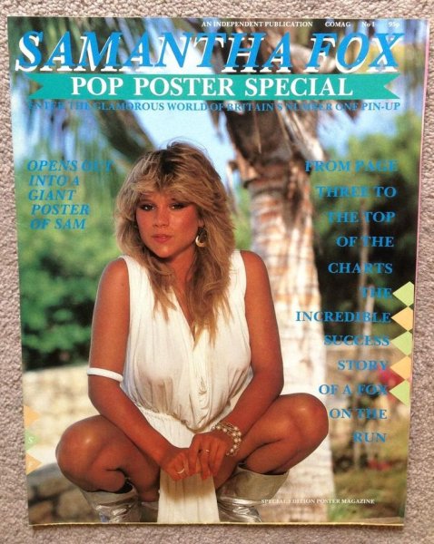 Саманта Фокс молодая