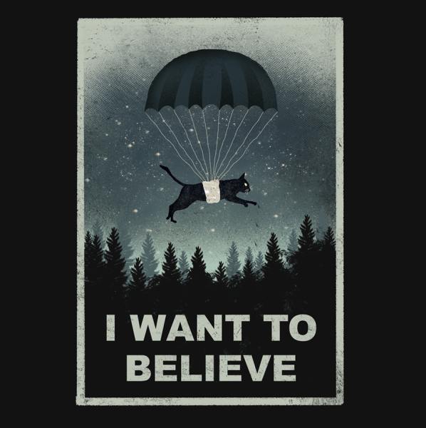 I want to believe