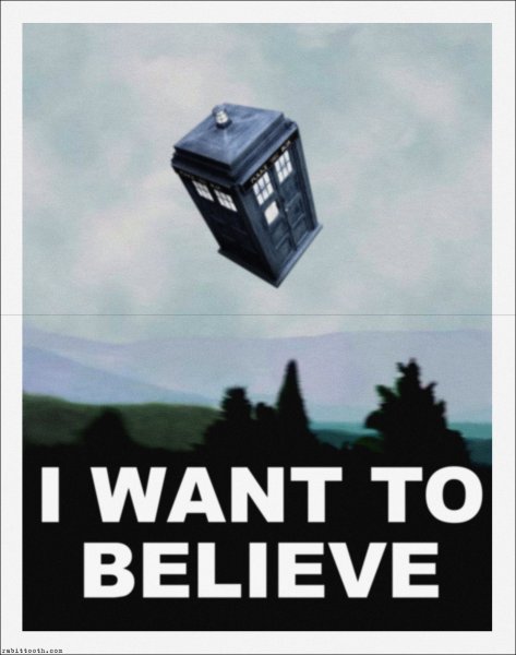 I want to believe доктор кто
