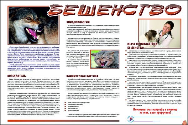 Бешенство Ветеринария брошюра
