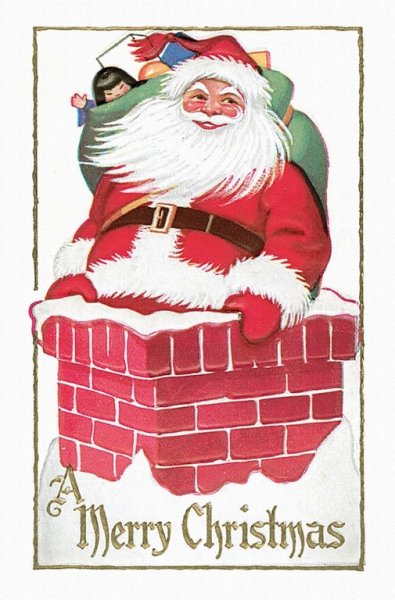 Новогодняя открытка на английском