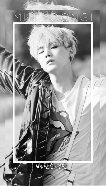 БТС Юнги Постер