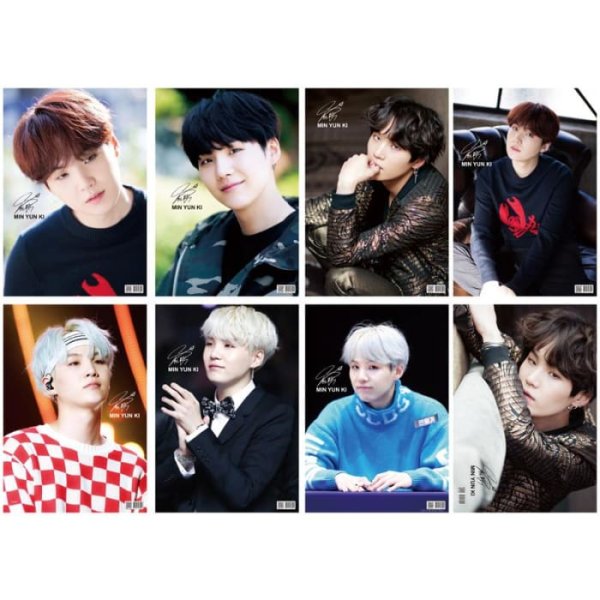 BTS карточки suga