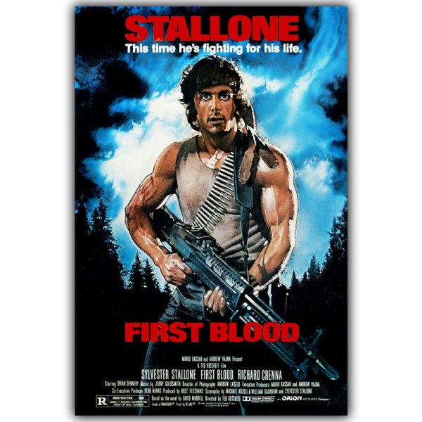 Рэмбо фильм 1982 Постер