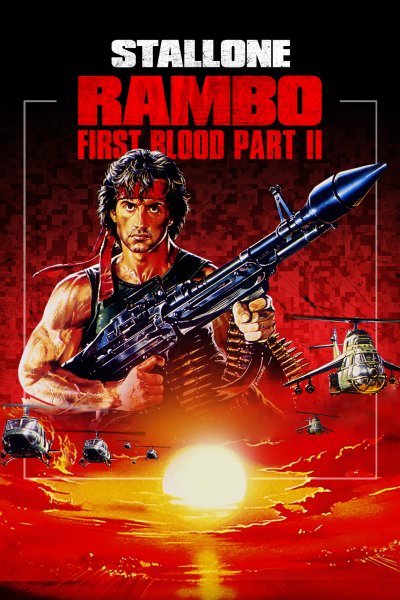 Rambo first Blood плакат