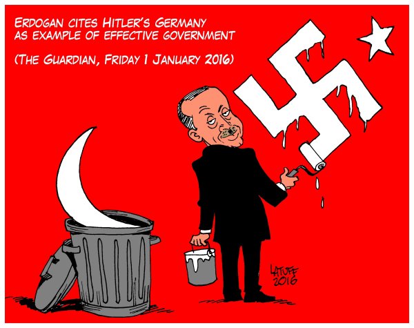 Карикатура на турков