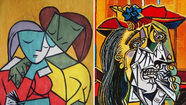 Пабло Пикассо картины кубизм