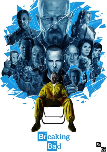 Breaking Bad 2008-2013 Постер