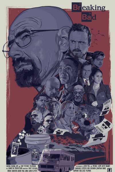 Breaking Bad плакат