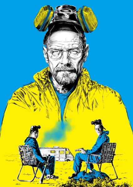 Волтер Вайт Хайзенберг Постер