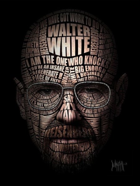 Breaking Bad Walter White poster