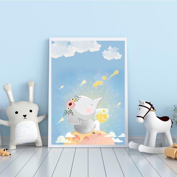 Детские постеры для интерьера