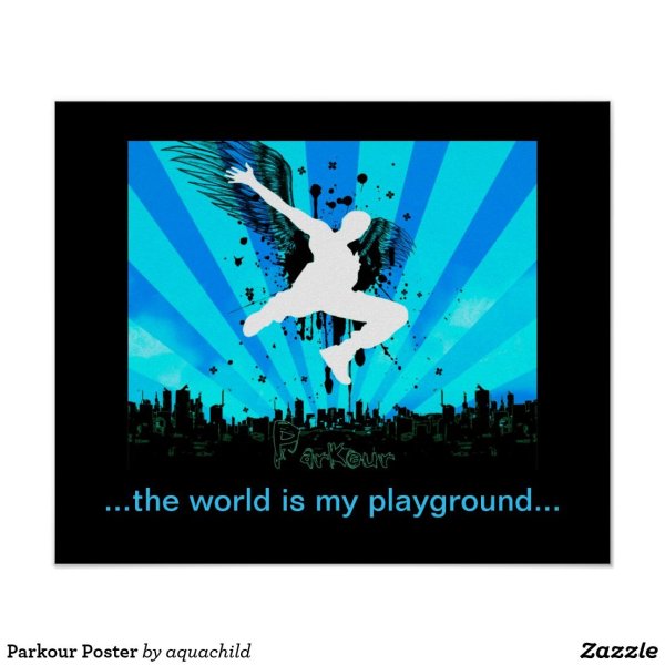 Паркур Постер