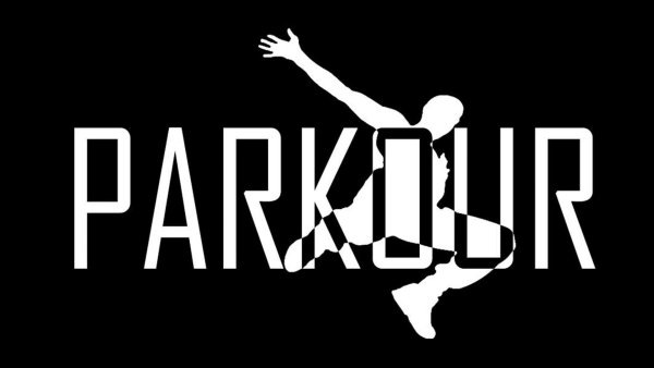 Паркур силуэт