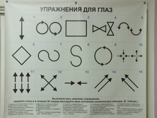 Тренажёры для глаз для восстановления зрения