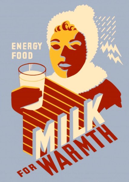 Альтернативное молоко Постер