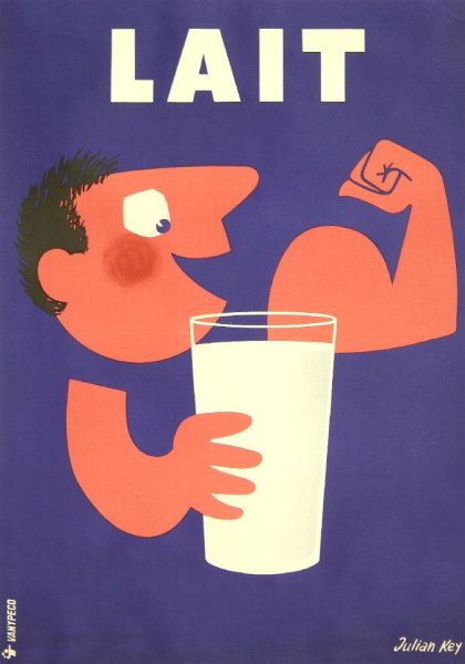 Доярка плакат