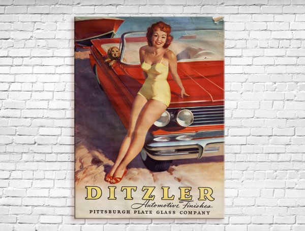 Плакаты в стиле ретро