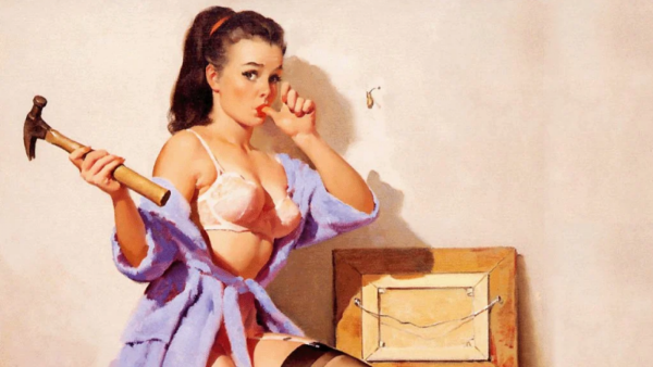 Джанет Рэй пин ап