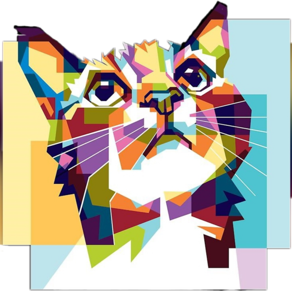 Животные в геометрическом стиле