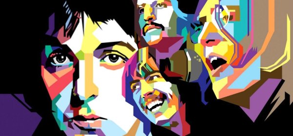 Картина the Beatles Pop