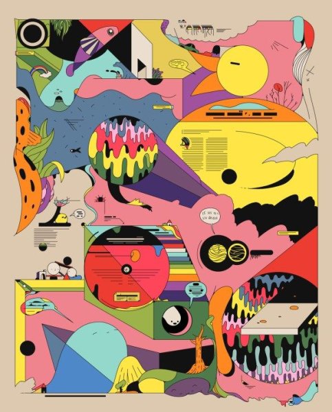 Постеры в стиле инди КИД