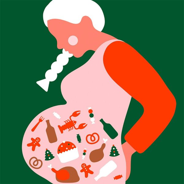 Беременная плакат