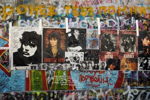 Виктор Цой коллаж Эстетика