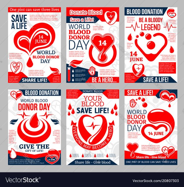 Плакаты по донорству крови
