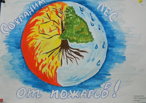 Экологический плакат