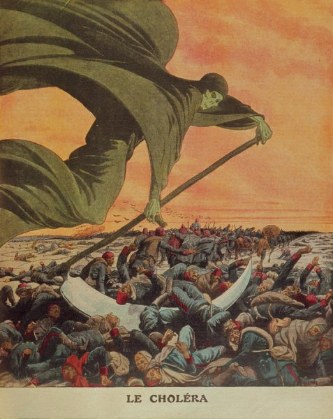 Холера плакат