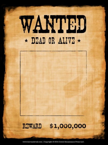 Плакат wanted