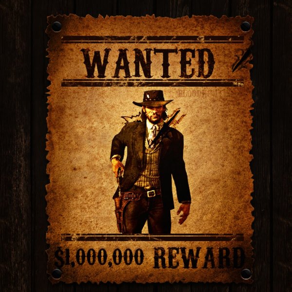 Плакат в стиле вестерн