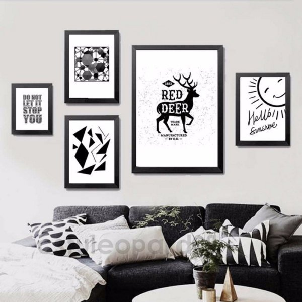 Постеры в черно белом цвете