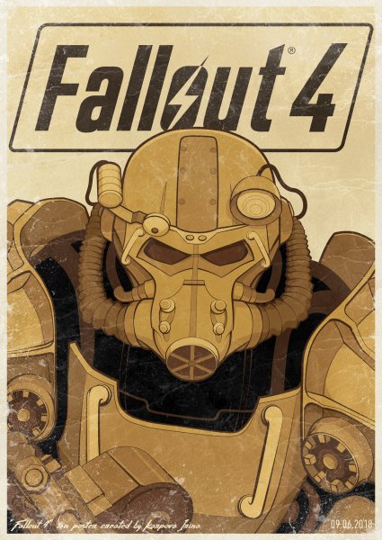 Плакаты из Fallout 4