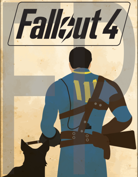 Fallout 4 плакаты из игры