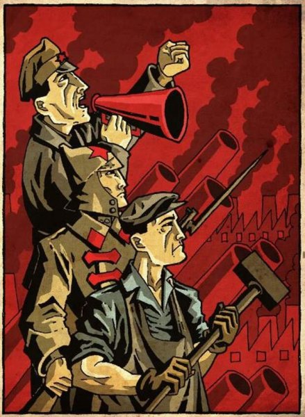 НКВД карикатура