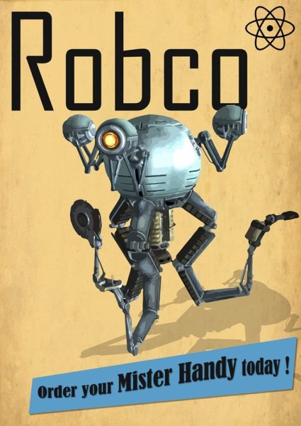 Плакаты из Fallout 4