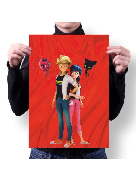 Супер кот плакат