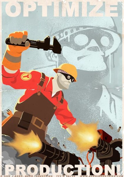 Team Fortress 2 Постер